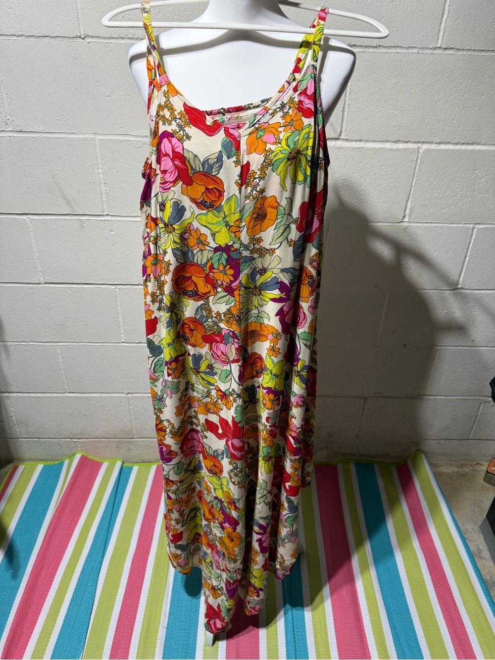 Ivy Street Boutique Floral Asymmetrical Jumpsuit